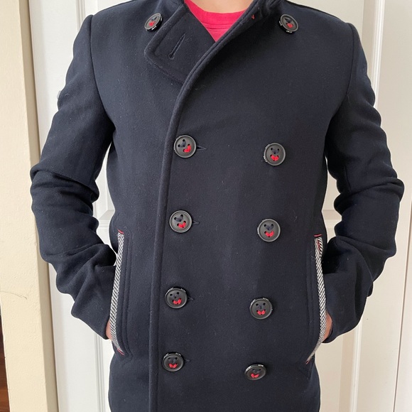 NWT Jack1t London men wool coat - Picture 6 of 6